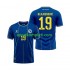 Bosna i Hercegovina Muškarci Domaći Nogometni Dres Kerim Alajbegovic 19 World Cup 2026 Kratki Rukavi