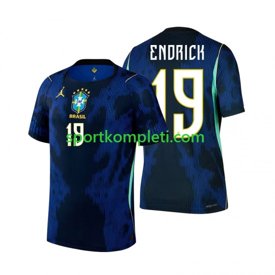 Brazil Muškarci Gostujući Nogometni Dres Endrick 19 World Cup 2026 Kratki Rukavi