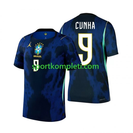Brazil Muškarci Gostujući Nogometni Dres Matheus Cunha 9 World Cup 2026 Kratki Rukavi