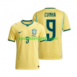 Brazil Muškarci Domaći Nogometni Dres Matheus Cunha 9 World Cup 2026 Kratki Rukavi