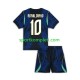 Brazil Djeca Gostujući Nogometni Dres Ronaldinho 10 World Cup 2026 Kratki Rukavi
