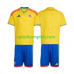 Kolumbija Djeca Domaći Nogometni Dres World Cup 2026 Kratki Rukavi