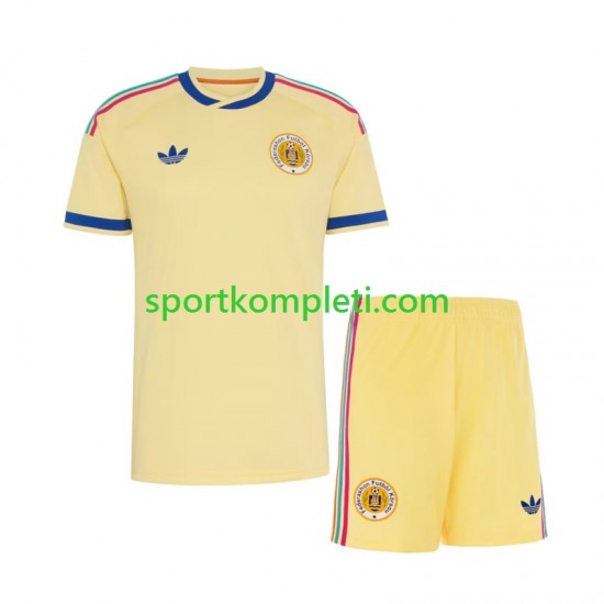 Djeca Gostujući Nogometni Dres Curacao World Cup 2026 Kratki Rukavi