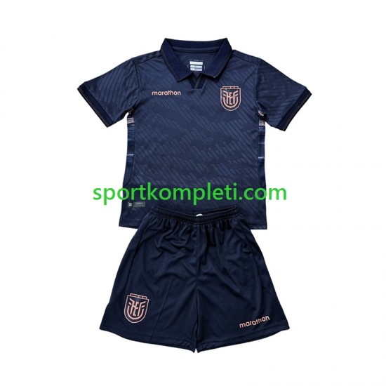 Ekvador Djeca Gostujući Nogometni Dres World Cup 2026 Kratki Rukavi