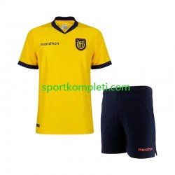 Ekvador Djeca Domaći Nogometni Dres World Cup 2026 Kratki Rukavi