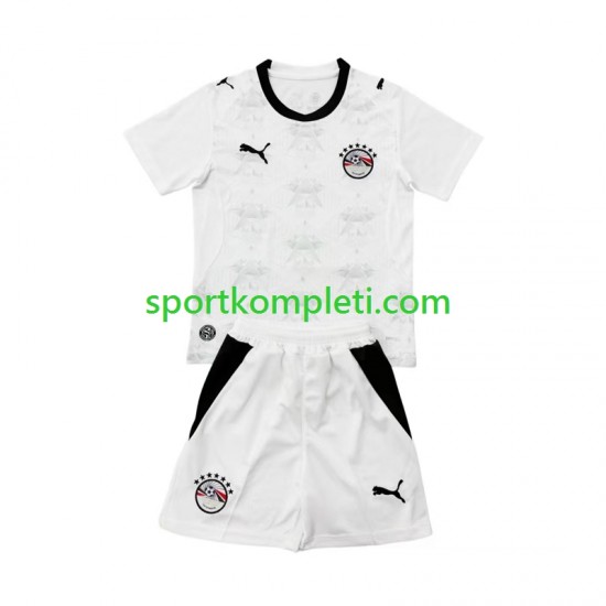 Egipat Djeca Gostujući Nogometni Dres World Cup 2026 Kratki Rukavi