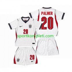 Engleska Djeca Domaći Nogometni Dres Cole Palmer 20 World Cup 2026 Kratki Rukavi