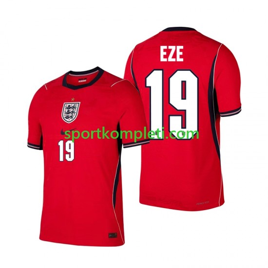 Engleska Muškarci Gostujući Nogometni Dres Eberechi Eze 19 World Cup 2026 Kratki Rukavi
