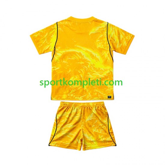 Engleska Vratar Djeca Četvrti Nogometni Dres World Cup 2026 Kratki Rukavi