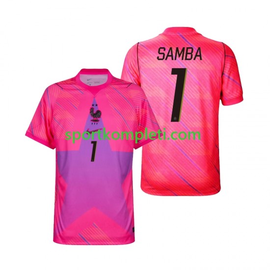 Francuska Vratar Muškarci Gostujući Nogometni Dres Brice Samba 1 World Cup 2026 Kratki Rukavi