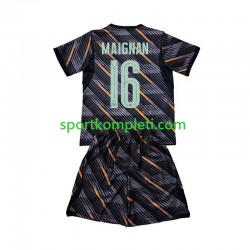 Francuska Vratar Djeca Domaći Nogometni Dres Mike Maignan 16 World Cup 2026 Kratki Rukavi
