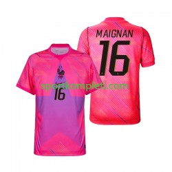 Francuska Vratar Muškarci Gostujući Nogometni Dres Mike Maignan 16 World Cup 2026 Kratki Rukavi
