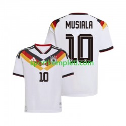 Njemačka Muškarci Domaći Nogometni Dres Jamal Musiala 10 World Cup 2026 Kratki Rukavi