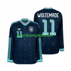 Njemačka Muškarci Gostujući Nogometni Dres Nick Woltemade 11 World Cup 2026 Dugi Rukavi