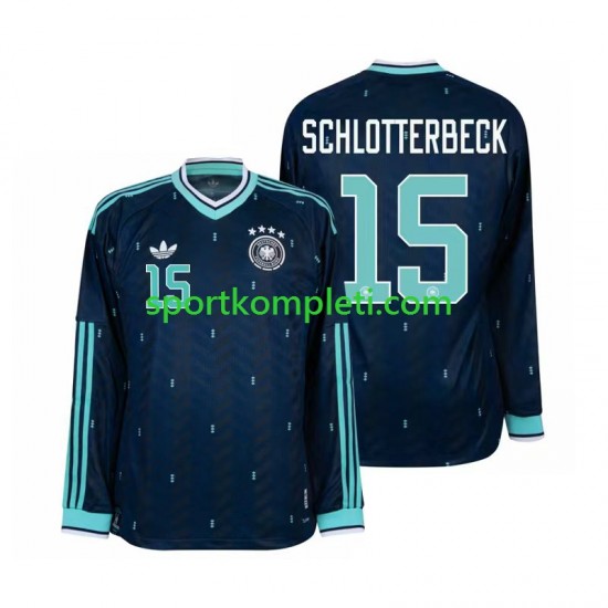 Njemačka Muškarci Gostujući Nogometni Dres Nico Schlotterbeck 15 World Cup 2026 Dugi Rukavi