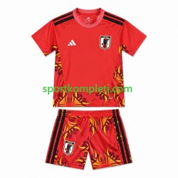 Japan Vratar Djeca Domaći Nogometni Dres World Cup 2026 Kratki Rukavi