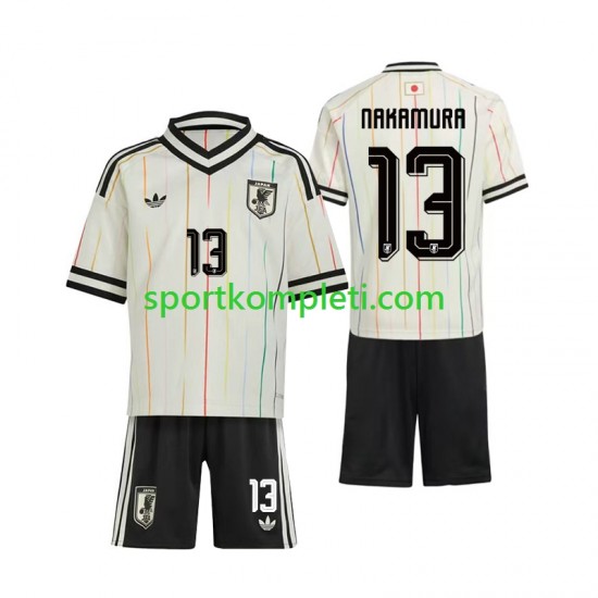 Japan Djeca Gostujući Nogometni Dres Keito Nakamura 13 World Cup 2026 Kratki Rukavi