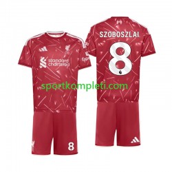 Liverpool Djeca Domaći Nogometni Dres Dominik Szoboszlai 8 2026-2027 Kratki Rukavi