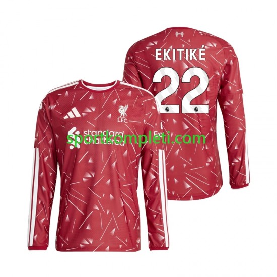 Liverpool Muškarci Domaći Nogometni Dres Hugo Ekitike 22 2026-2027 Dugi Rukavi