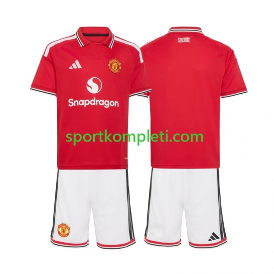 Manchester United Djeca Domaći Nogometni Dres 2026-2027 Kratki Rukavi
