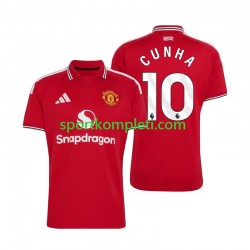 Manchester United Muškarci Domaći Nogometni Dres Matheus Cunha 10 2026-2027 Kratki Rukavi