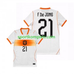 Nizozemska Muškarci Gostujući Nogometni Dres Frenkie de Jong 21 World Cup 2026 Kratki Rukavi