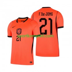 Nizozemska Muškarci Domaći Nogometni Dres Frenkie de Jong 21 World Cup 2026 Kratki Rukavi