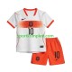 Nizozemska Djeca Gostujući Nogometni Dres Jeremie Frimpong 12 World Cup 2026 Kratki Rukavi