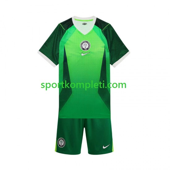 Nigerija Djeca Domaći Nogometni Dres 2026 Kratki Rukavi