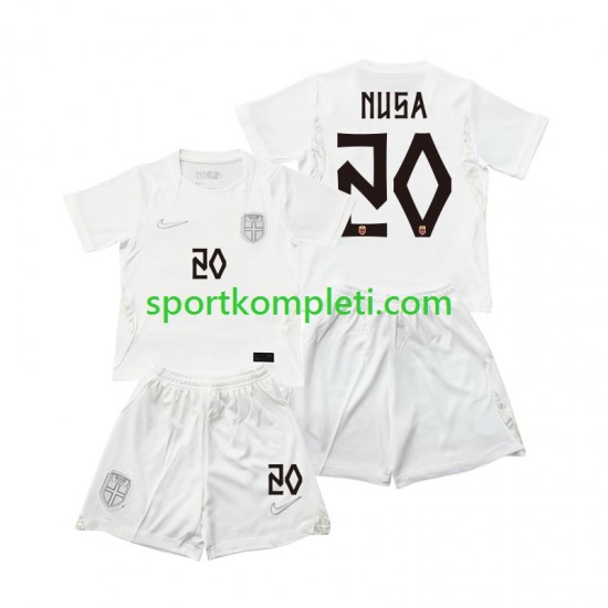 Norveška Djeca Treći Nogometni Dres Antonio N 20 World Cup 2026 Kratki Rukavi