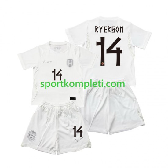 Norveška Djeca Treći Nogometni Dres Julian Ryerson 14 World Cup 2026 Kratki Rukavi