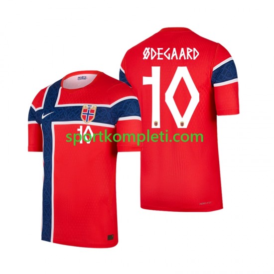 Norveška Muškarci Domaći Nogometni Dres Martin Odegaard 10 World Cup 2026 Kratki Rukavi