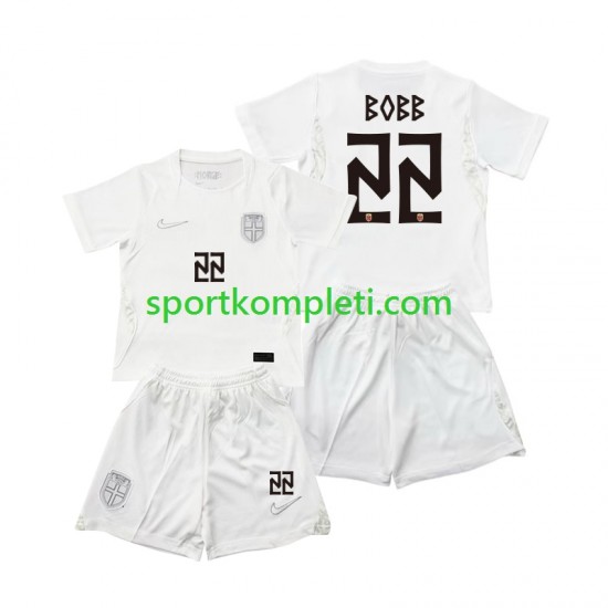 Norveška Djeca Treći Nogometni Dres Oscar Bobb 22 World Cup 2026 Kratki Rukavi