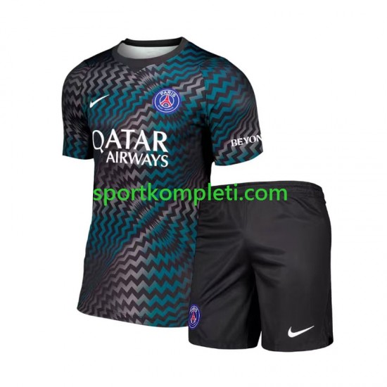 Paris Saint-Germain Vratar Djeca Domaći Nogometni Dres 2026-2027 Kratki Rukavi