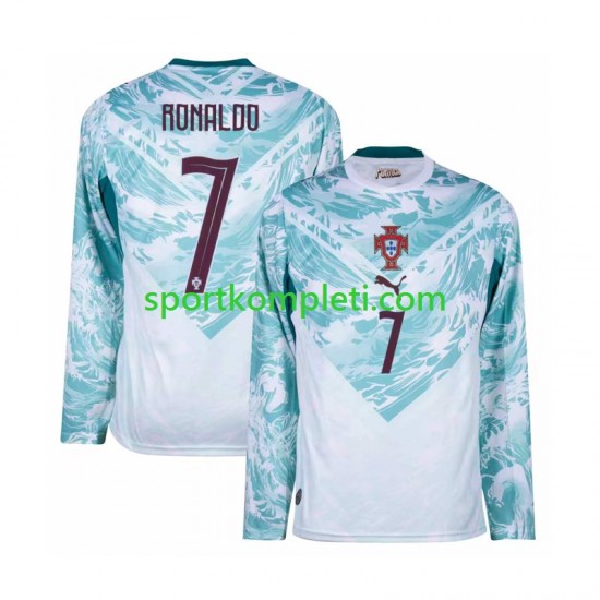 Portugal Muškarci Gostujući Nogometni Dres Cristiano Ronaldo 7 World Cup 2026 Dugi Rukavi