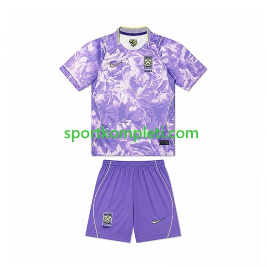 Južna Koreja Djeca Gostujući Nogometni Dres World Cup 2026 Kratki Rukavi