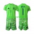 Španjolska Vratar Djeca Nogometni Dres David Raya 1 6th Green color World Cup 2026 Kratki Rukavi