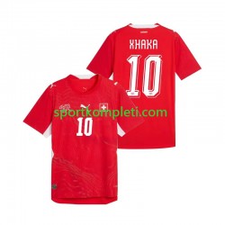 Švicarska Muškarci Domaći Nogometni Dres Granit Xhaka 10 World Cup 2026 Kratki Rukavi