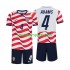 SAD Djeca Domaći Nogometni Dres Tyler Adams 4 World Cup 2026 Kratki Rukavi