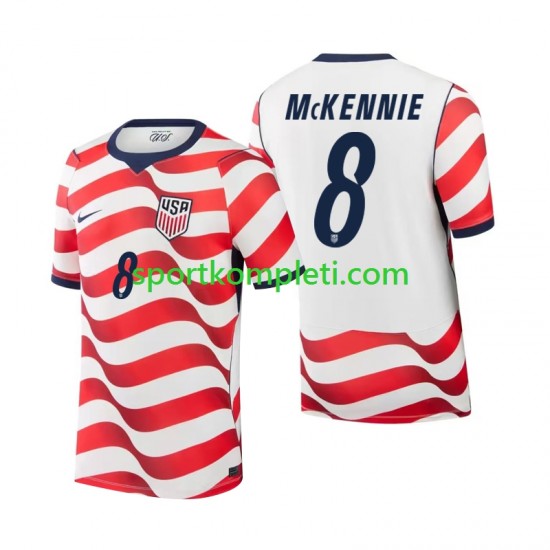 SAD Muškarci Domaći Nogometni Dres Weston McKennie 8 World Cup 2026 Kratki Rukavi