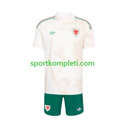 Wales Djeca Gostujući Nogometni Dres World Cup 2026 Kratki Rukavi