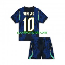Brazil Djeca Gostujući Nogometni Dres Vinicius Junior 10 World Cup 2026 Kratki Rukavi