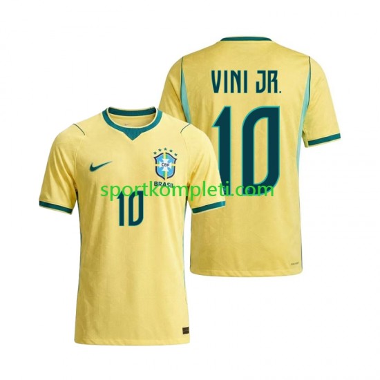 Brazil Muškarci Domaći Nogometni Dres Vinicius Junior 10 World Cup 2026 Kratki Rukavi