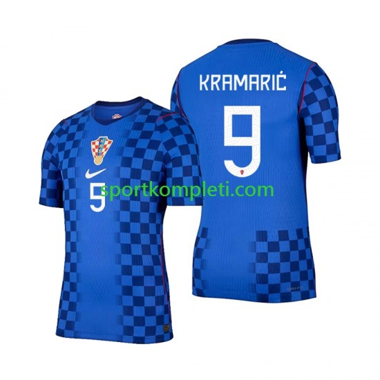 Hrvatska Muškarci Gostujući Nogometni Dres Andrej Kramaric 9 World Cup 2026 Kratki Rukavi