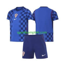 Hrvatska Djeca Gostujući Nogometni Dres World Cup 2026 Kratki Rukavi