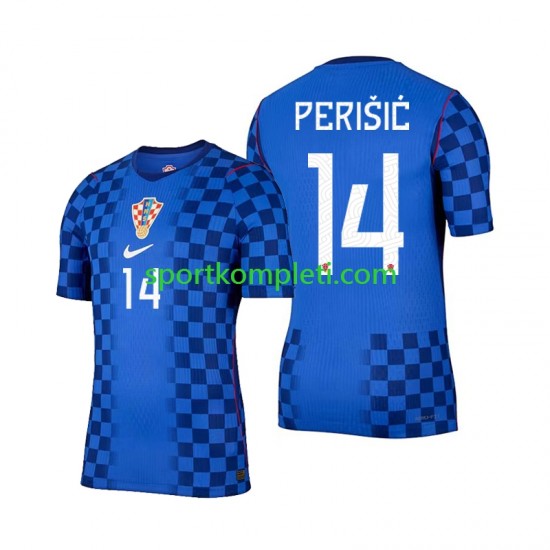 Hrvatska Muškarci Gostujući Nogometni Dres Ivan Perisic 14 World Cup 2026 Kratki Rukavi