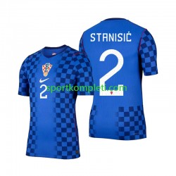 Hrvatska Muškarci Gostujući Nogometni Dres Josip Stanisic 2 World Cup 2026 Kratki Rukavi