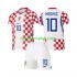 Hrvatska Djeca Domaći Nogometni Dres Luka Modric 10 World Cup 2026 Kratki Rukavi