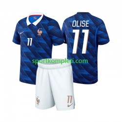 Francuska Djeca Domaći Nogometni Dres Michael Olise 11 World Cup 2026 Kratki Rukavi