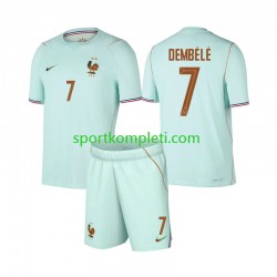 Francuska Djeca Gostujući Nogometni Dres Ousmane Dembele 7 World Cup 2026 Kratki Rukavi